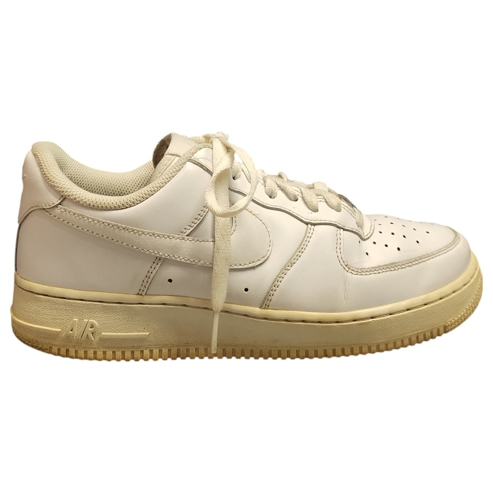 Nike Air Force 1 Low '07 Sneakers Mens Size 9 White Running Lace Up 315115-112